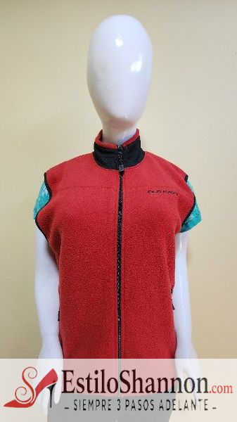 085344 Chaleco de mujer Rojo