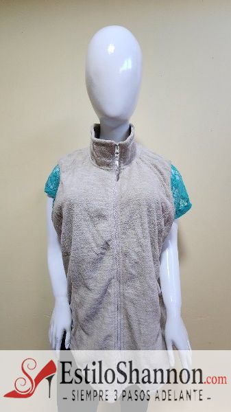 094914 Chaleco de mujer Marfil