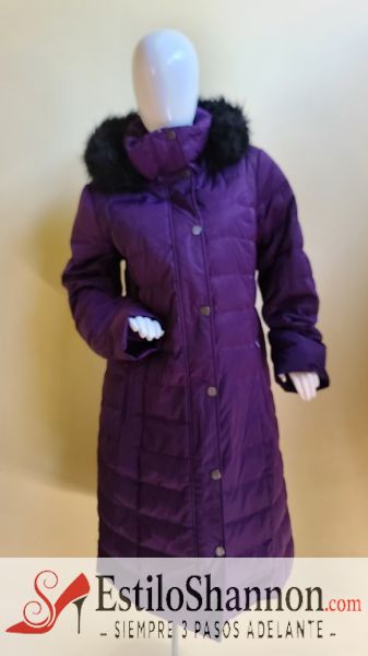 113653 Sacon de Mujer con Gorro Morado