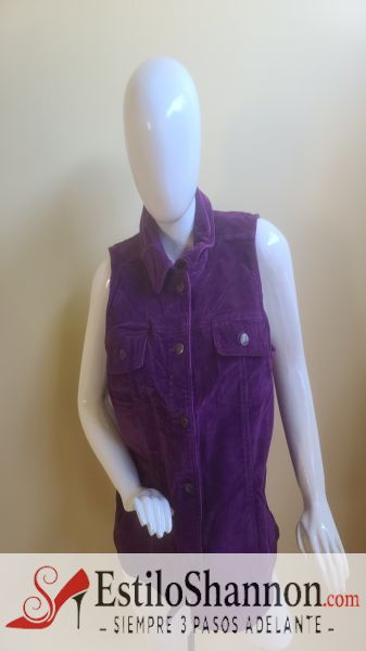 123040 Chaleco de mujer Lila