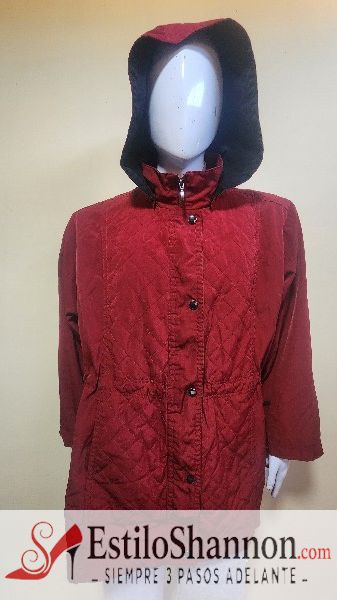141206 Chamarra de Mujer con Gorro Calipso