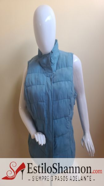 142816 Chaleco de mujer Verde agua