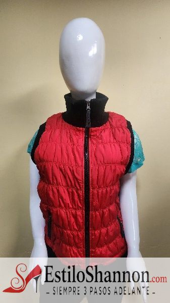 144142 Chaleco de mujer Rojo
