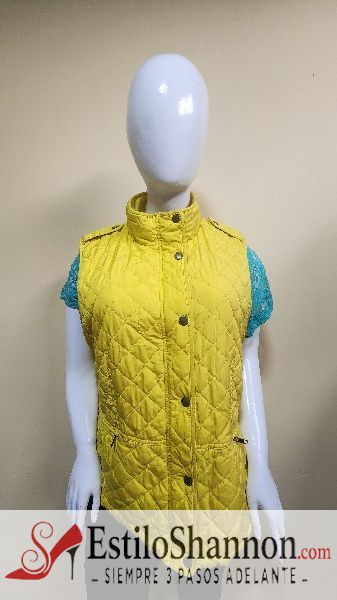 145738 Chaleco de mujer Amarillo