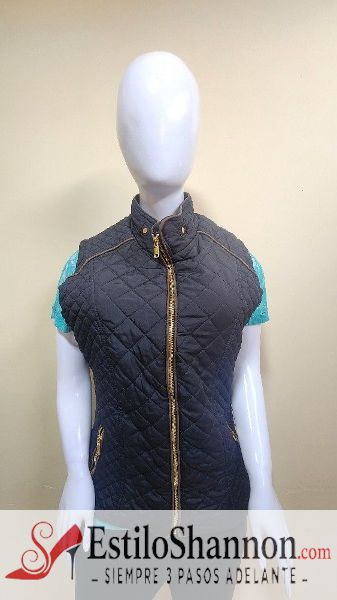 151442 Chaleco de mujer Negro