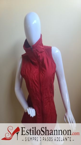 154507 Chaleco de mujer Rojo