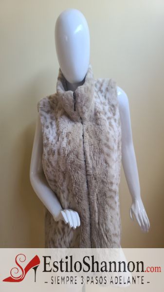 162819 Chaleco de mujer Animal print