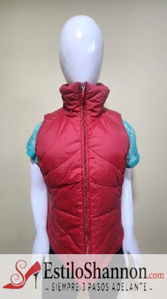 173429 Chaleco de mujer Rojo
